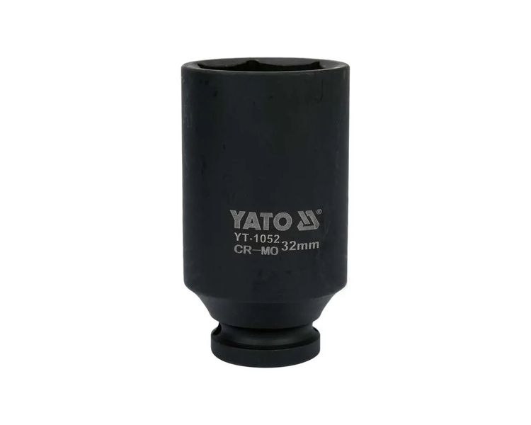Головка ударна подовжена М32 YATO YT-1052, 1/2", 78 мм, CrMo фото