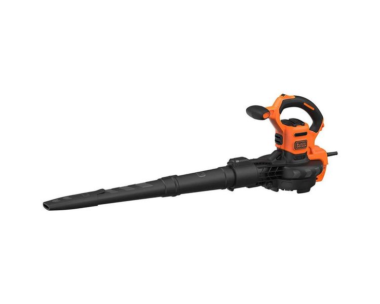 Black+Decker BEBLV301 пилосос-повітродув з насадкою-граблями, 3 кВт, 404 км/год, 11.7 м3/хв, мішок 72 л фото