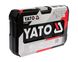 Набір інструментів YATO YT-14481, 1/4", М4-14 мм, 42 од. фото 4