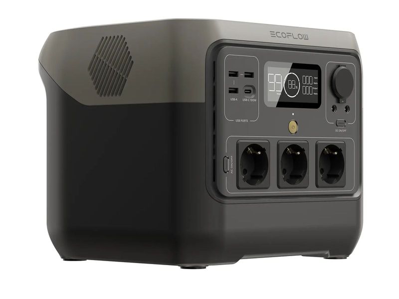 EcoFlow RIVER 2 Pro – аккумуляторная зарядная станция 768 Вт·ч, до 800 Вт, LiFePO4, Wi-Fi фото