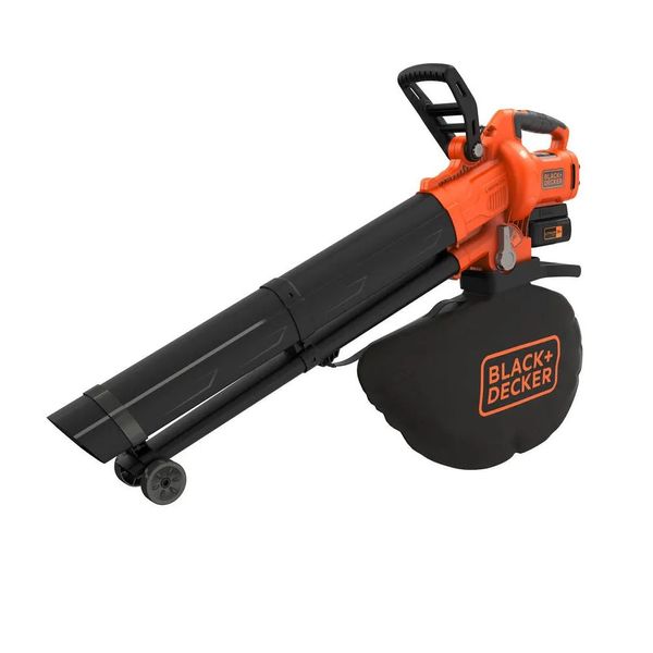 Black+Decker BCBLV3625L1 повітродув садовий акумуляторний, 36В, 2 Аг, 270 км/год фото