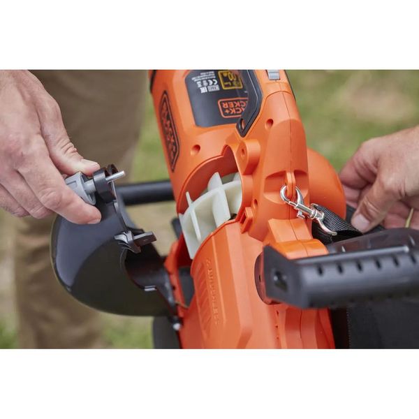 Black+Decker BCBLV3625L1 воздуходув садовый аккумуляторный, 36В, 2 Ач, 270 км/ч фото