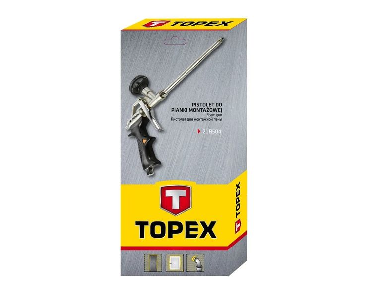 Пистолет для пены профессиональный TOPEX 21B504 фото