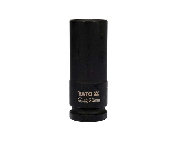 Ударная головка удлиненная М20 YATO YT-1040, 1/2", 78 мм, CrMo фото