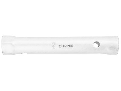 Ключ торцевой трубчатый двухсторонний 24х26 мм TOPEX 35D939, 185 мм фото