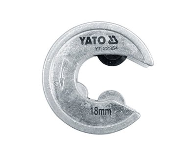 Труборіз роликовий YATO 59 мм, до алюмінієвих і мідних труб 18 мм фото