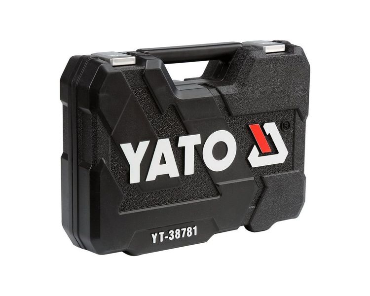 Набір інструментів YATO YT-38781, 1/4"-1/2", М4-32 мм, 77 од. фото