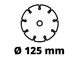 Штроборез EINHELL TE-MA 1500, диски 125 мм, 1500 Вт, ширина бороздки 8-30 мм, глубина до 30 мм. фото 9