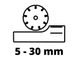 Штроборез EINHELL TE-MA 1500, диски 125 мм, 1500 Вт, ширина бороздки 8-30 мм, глубина до 30 мм. фото 10