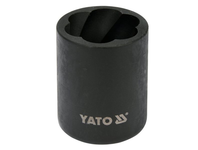 Набір ударних екстракторів для пошкоджених гвинтів YATO YT-0603, 3/8", 10-19 мм, 27 мм фото