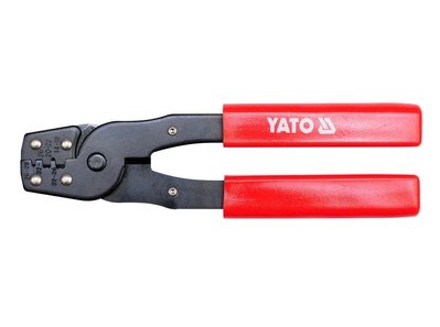 Клещи обжимные YATO 0.08-2.0 мм2, 180 мм фото