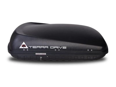 Багажник на дах авто чорний 420 л TERRA DRIVE, 152x100x43 см фото