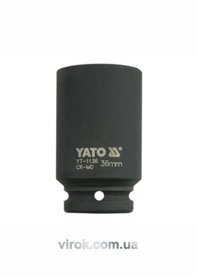 Головка ударная шестигранная YATO 3/4" М36, 90 мм фото
