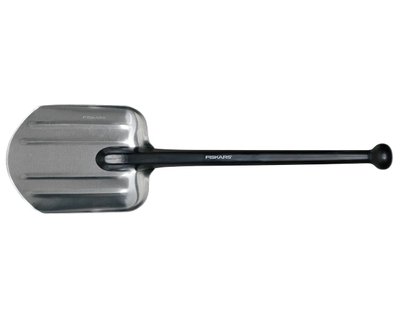 Лопата алюмінієва автомобільна 70 см FISKARS, ручка поліпропілен фото