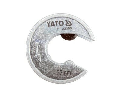 Труборіз роликовий YATO 56 мм, до алюмінієвих і мідних труб 22 мм фото