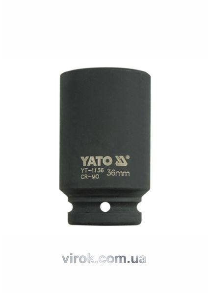 Головка ударна шестигранна YATO 3/4" М36, 90 мм фото