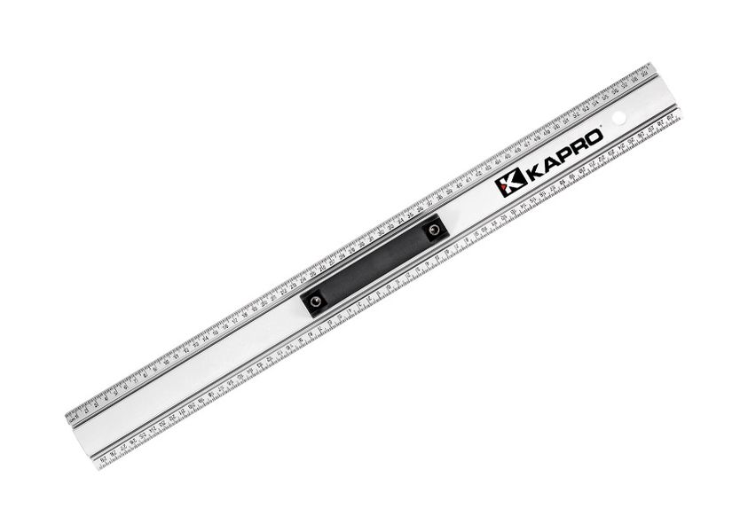Лінійка алюмінієва з ручкою KAPRO Natural 100 см фото