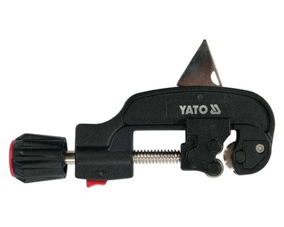 Труборіз швидковстановлюваний зі знімачем фаски YATO YT-22342, 3-28 мм фото