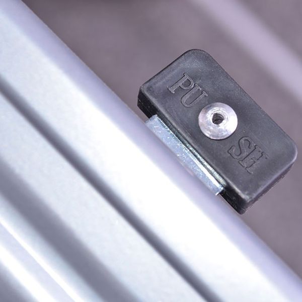 Стрем'янка алюмінієва INTERTOOL 4 сходинки, робоча висота 850 мм фото