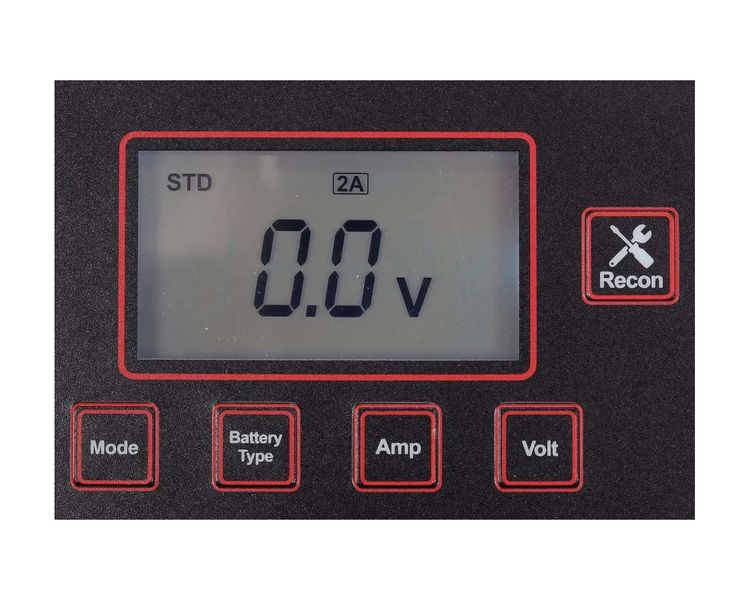 Інтелектуальний зарядний пристрій 15А для автомобільних АКБ YATO YT-83003, 12 В, 2/8/15 А фото
