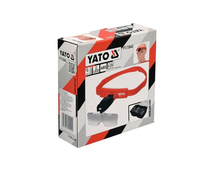 Очки для точных работ YATO YT-73842, кратность увеличения до 3.5х фото