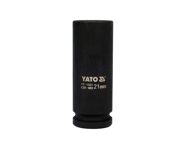 Головка ударна подовжена М21 YATO YT-1041, 1/2", 78 мм, CrMo фото