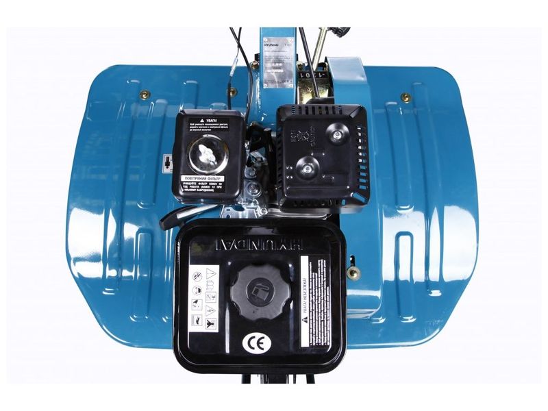 Культиватор с возможностью установки пневмоколес HYUNDAI T 950, 212 см3, 7 л.с., до 30 см, ширина 900 мм фото