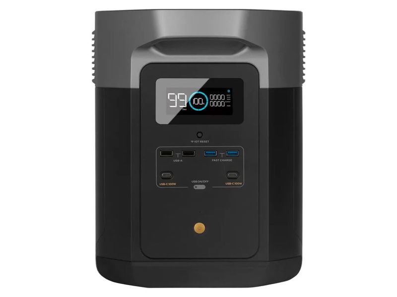 EcoFlow DELTA Max 1600 - аккумуляторная электростанция 1612 Вт·ч, до 2400 Вт, 22 кг, Wi-Fi фото