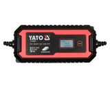 Интеллектуальное зарядное устройство 8А для автомобильных АКБ YATO YT-83001, 6/12 В, 2/8 А фото