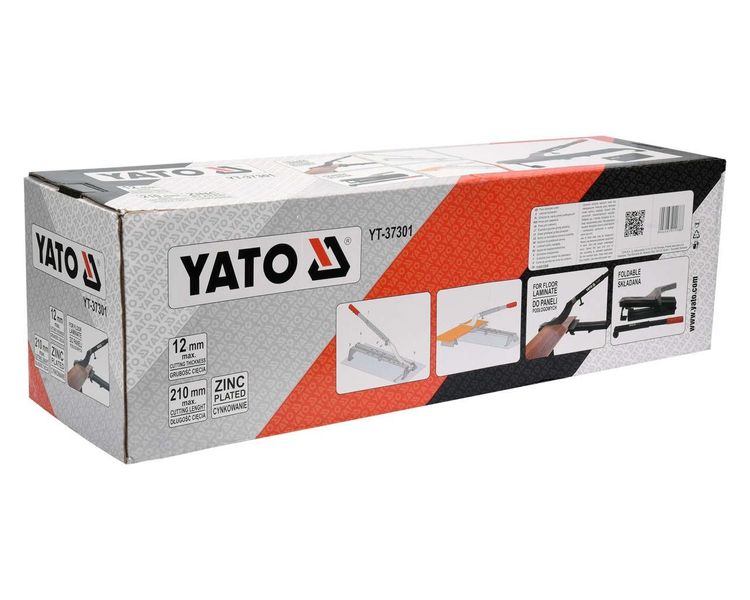 Різак по ламінату YATO YT-37301, max 210 мм, до 12 мм фото