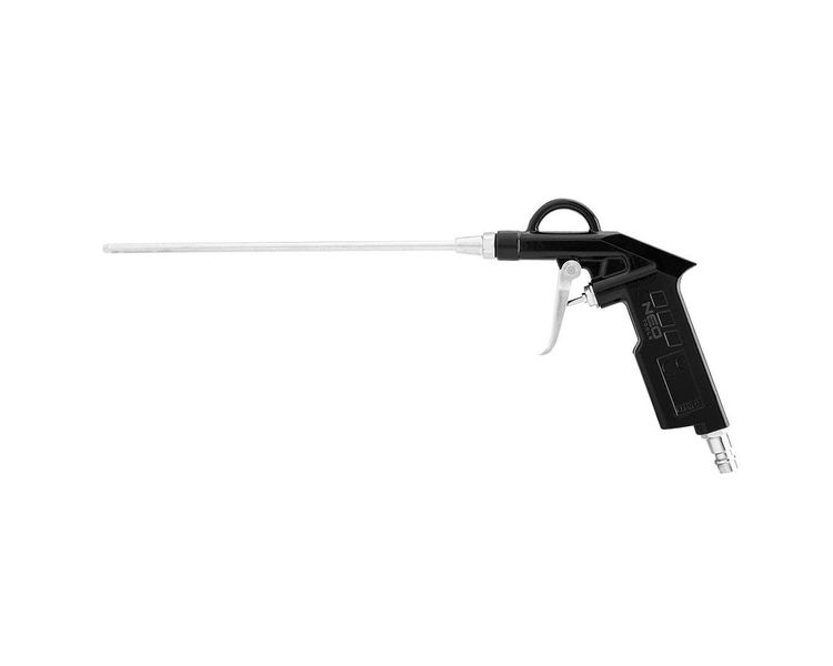 Пистолет для продувки алюминиевый с удлинителем 220 мм NEO TOOLS 14-712, 12 бар фото