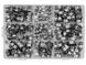 Хомути з вушком для шлангів набір YATO YT-067842, 5.8-21 мм, нержавіючі, 170 шт. фото 1