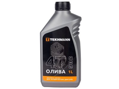 Олива напівсинтетика 4-тактна 1 л Tekhmann 10W-40 API SL, JASO MA2 фото