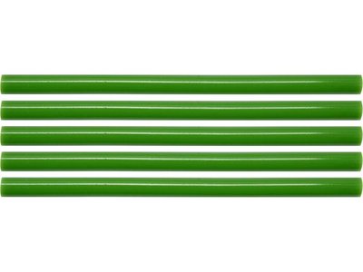 Стрижні клейові зелені 11.2х200 мм YATO YT-82436, 5 шт. фото