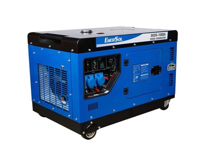 Генератор дизельний в кожусі EnerSol SKDS-10EBA, 10.0 кВт, 230В, електростартер фото