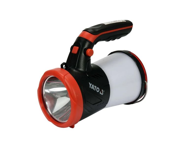 LED фонарь со светильником аккумуляторный YATO YT-08579, 530 Лм, 4.4 Ач, USB фото
