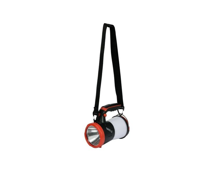 LED фонарь со светильником аккумуляторный YATO YT-08579, 530 Лм, 4.4 Ач, USB фото