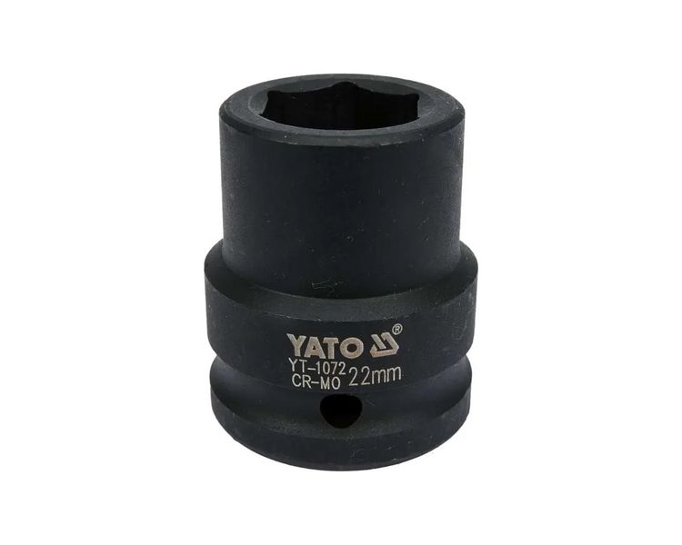 Головка ударная М22 шестигранная YATO YT-1072, 3/4", 50 мм фото
