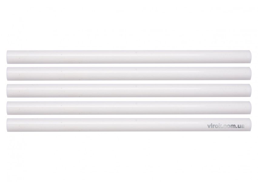 Стержни клеевые белые YATO, 11.2х200 мм, 5 шт. фото