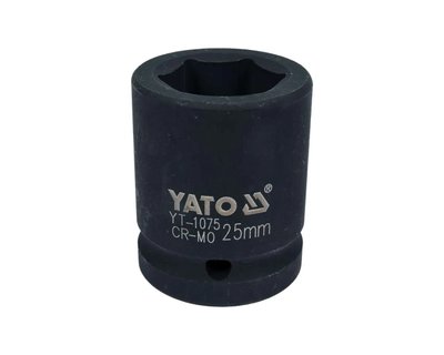 Головка ударная М25 шестигранная YATO YT-1075, 3/4", 50 мм фото