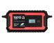 Интеллектуальное зарядное устройство 10А для автомобильных АКБ YATO YT-83002, 6/12 В, 2/10 А фото 1
