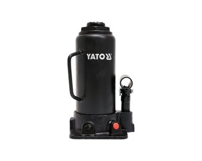Домкрат пляшковий гідравлічний 12 т YATO YT-17005, 230-465 мм фото