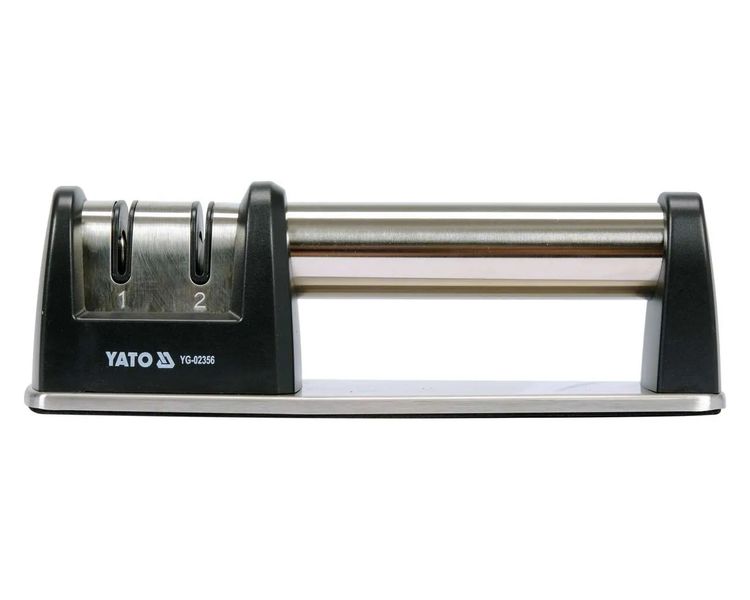 Точилка для ножей ручная YATO YG-02356, для керамических и стальных фото