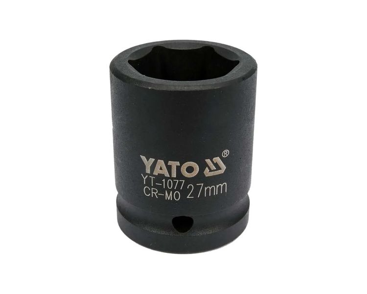Головка ударна М27 шестигранна YATO YT-1077, 3/4", 53 мм фото