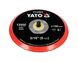 Диск з липучкою 150 мм для полірування YATO YT-47873, шпиндель 5/16 (8 мм),  до 12000 об/хв фото 1
