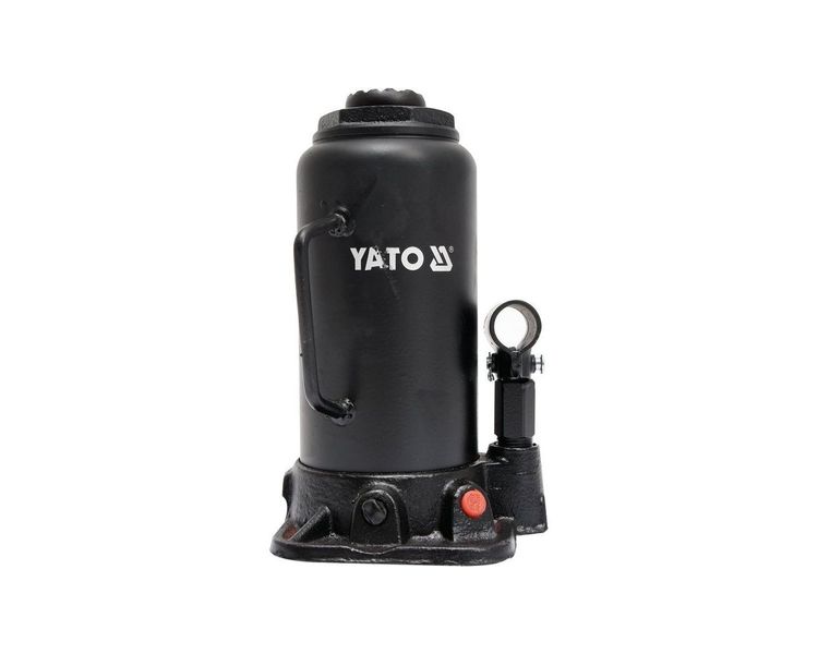 Домкрат бутылочный гидравлический 15 т YATO YT-17006, 230-462 мм фото