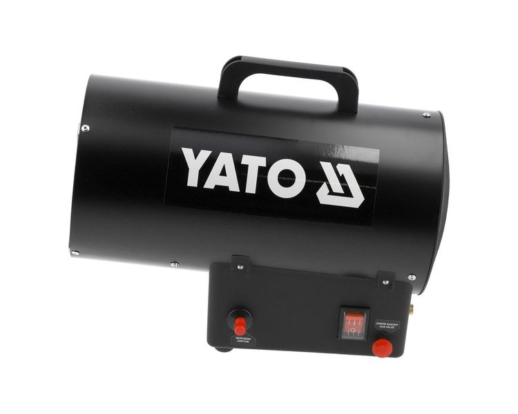Обогреватель газовый 15 кВт YATO YT-99730, до 150 м2, пьезоподжиг, 1.09 кг/ч фото