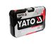 Набір головок та насадок YATO YT-14471, 1/4", М3.5-14 мм, 38 од. фото 4