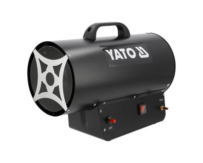 Обігрівач газовий 30 кВт YATO YT-99733, до 300 м2, п'єзопідпал, 2.18 кг/год фото
