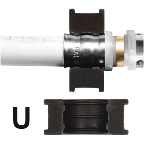 Пресс-клещи для обжимки труб PE-RT и PEX YATO YT-21751, 16-25 мм, матрица U фото